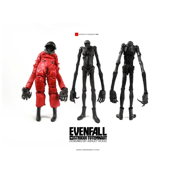 塗装済み可動フィギュア 1/6 EVENFALL STRIGOI TOTEMNAUT - SECURITY RED（ストリゴイ・トーテムノート -  セキュリティ・レッド）