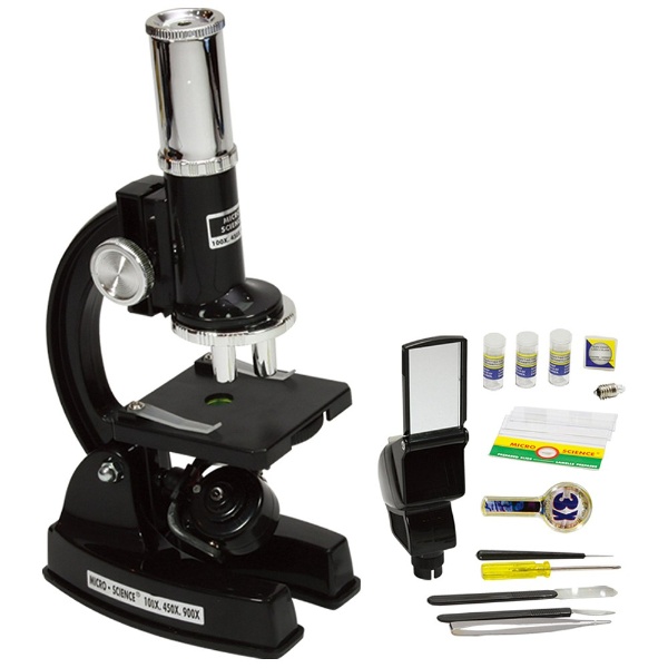 値下がり 生物顕微鏡 顕微鏡セット 小学生 自由研究 学習 ミクロショット 700 入門用 アクセサリー付属 ビクセン Vixen 最高倍 顕微鏡 