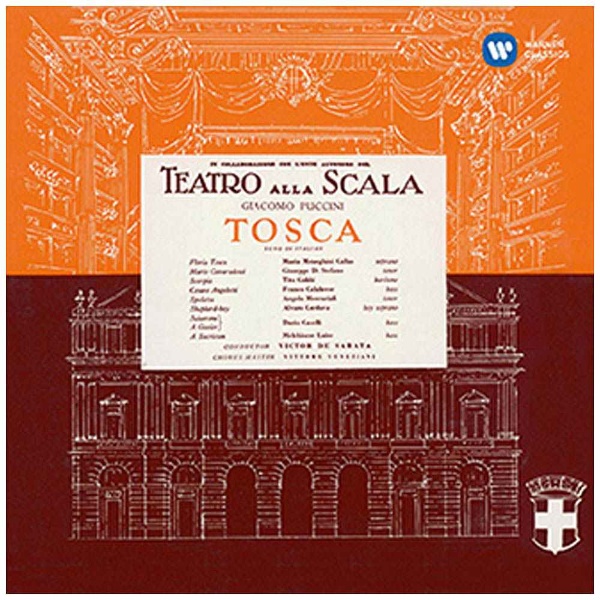 マリア・カラス/ プッチーニ：歌劇『トスカ』（全曲）（1953年） 【CD】