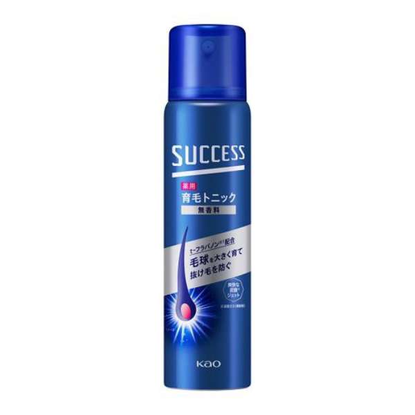 SUCCESS (success) success medical use hair-growth tonic no fragrance  mini-(73 g) Kao | Kao mail order | BicCamera. com
