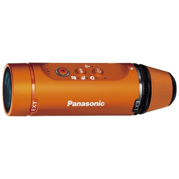 HX-A1H アクションカメラ オレンジ [フルハイビジョン対応 /防水+防塵+耐衝撃] パナソニック｜Panasonic 通販 