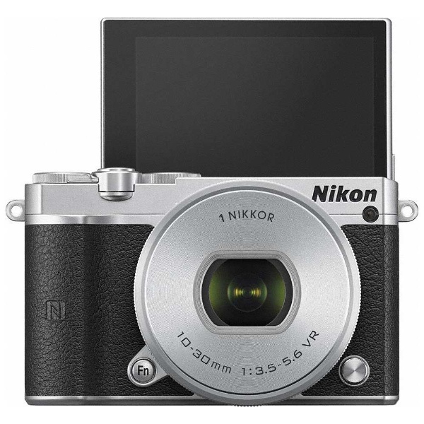 Nikon 1 J5　ミラーレス一眼カメラ シルバー [ズームレンズ+ズームレンズ]