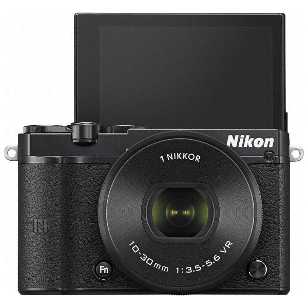 Nikon 1 J5　ミラーレス一眼カメラ ブラック [ズームレンズ+単焦点レンズ]
