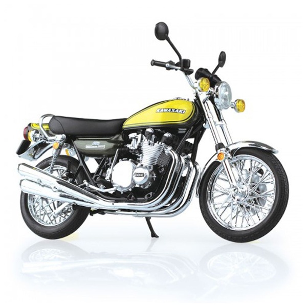 完成品バイク 1/12 Kawasaki 900Super4（Z1）イエローボール