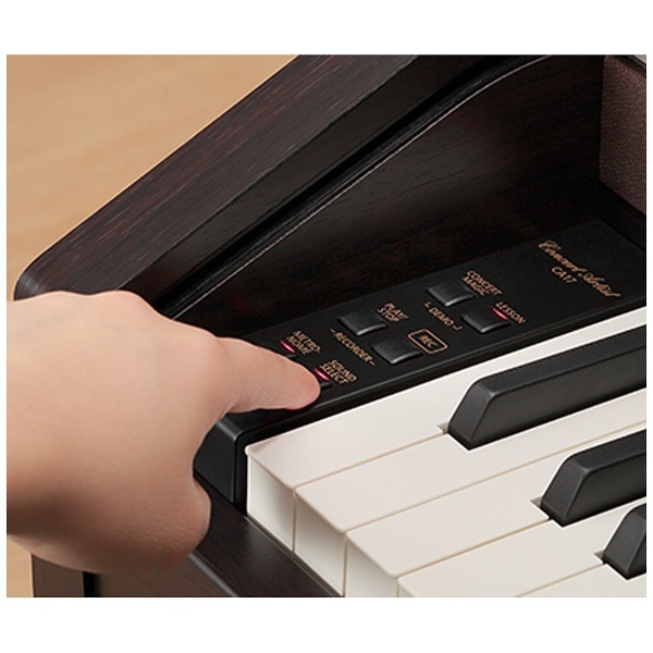 【お届け地域限定商品】　電子ピアノ　河合楽器｜KAWAI　[88鍵盤]　CA17R　プレミアムローズウッド調　通販