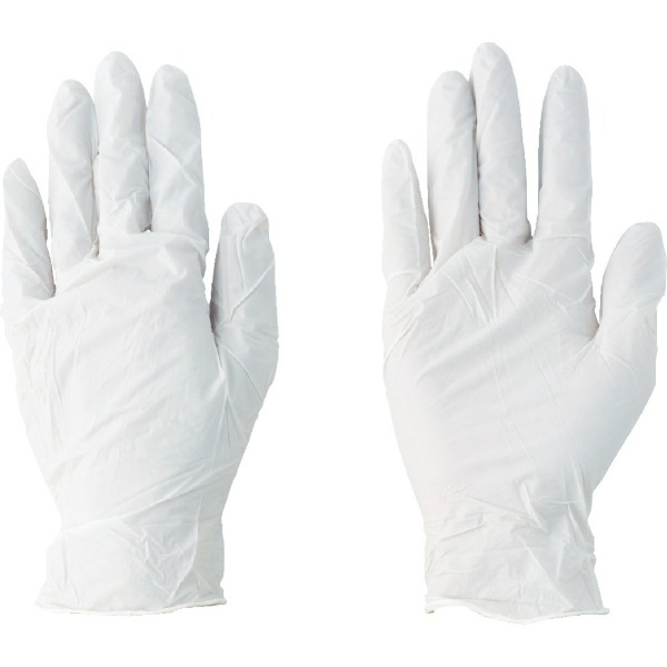 ニトリル使いきり極薄手袋 粉付 100枚 S ホワイト 2044W-S 川西工業｜KAWANISHI INDUSTRY 通販