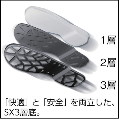 安全靴 短靴 SS11BV 25.0cm シモン SS11BV25.0 - 2