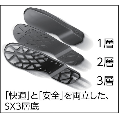 安全靴 長編上靴 SS33C 黒 27.5cm シモン SS33C27.5 - 2