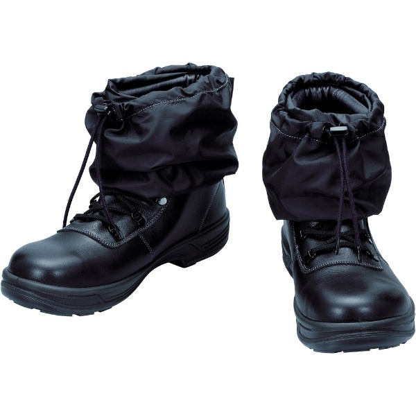 安全靴 中編上靴 SL22-R黒／赤 24.5cm シモン SL22R24.5 - 2