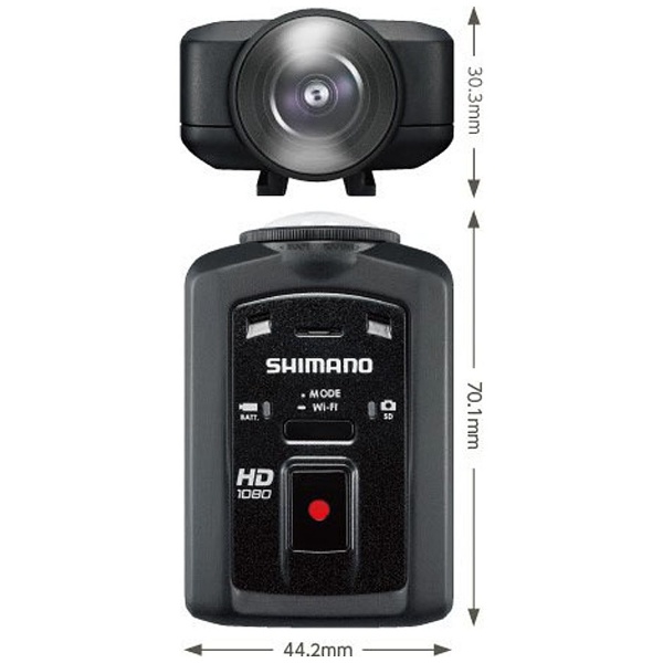 CM-1000 アクションカメラ [フルハイビジョン対応 /防水+防塵] シマノ 