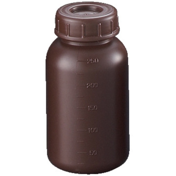 PE広口遮光瓶　250ml　2911 （1箱100本）