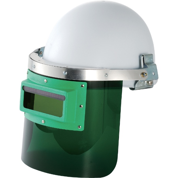 自動遮光溶接面 防災面型（ヘルメット取付タイプ） GMHS2 理研