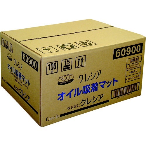 オイル吸着マット 60900 （1箱100枚） 日本製紙クレシア｜crecia 通販