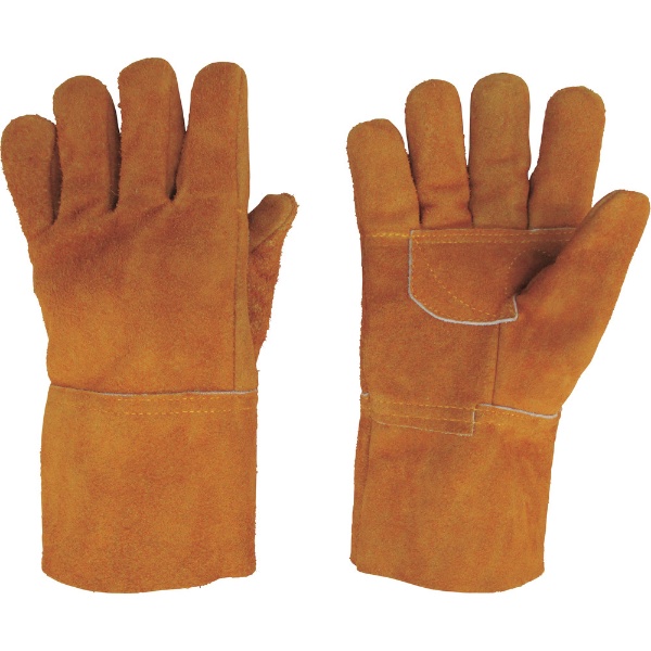 東和コーポレーション トワロン 牛床革 背縫い革手袋 (12双入) 108-12P