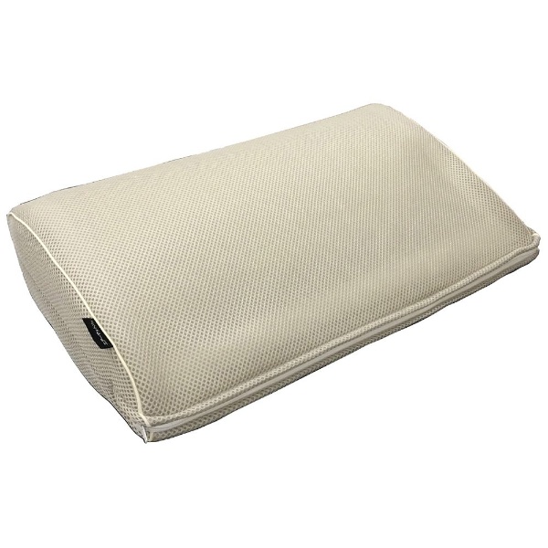エアーDE枕ソフト 32×50×6-13cm/シルバーグレー 