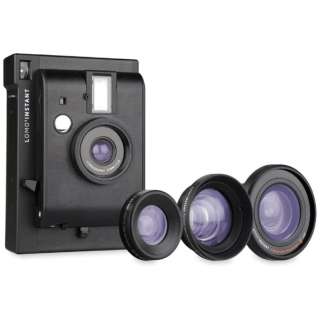 店铺限定款 有+3种Lomo'Instant的配件透镜安排的Black li800b