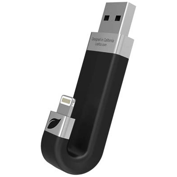 LIB000KK128E6 USBメモリ iBRIDGE ブラック [128GB /USB2.0 /USB