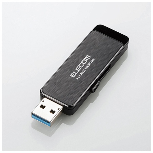 USBメモリ ブラック MF-ENU3A16GBK [16GB /USB TypeA /USB3.0 /スライド式]
