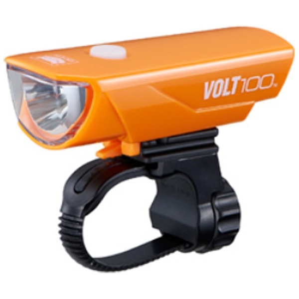 ヘッドライト 無料長期保証 充電式LEDライト VOLT100 オレンジ HL-EL150RC 最大57％オフ！ 数量限定色