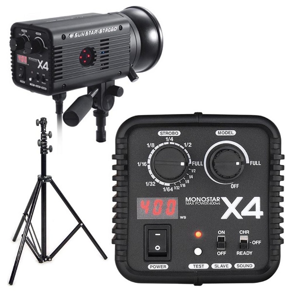 モノブロックストロボ MONOSTAR X4 サンスター - カメラ