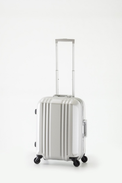 スーツケース 34L デカかる2 ホワイトカーボン MM-5188 [TSAロック搭載