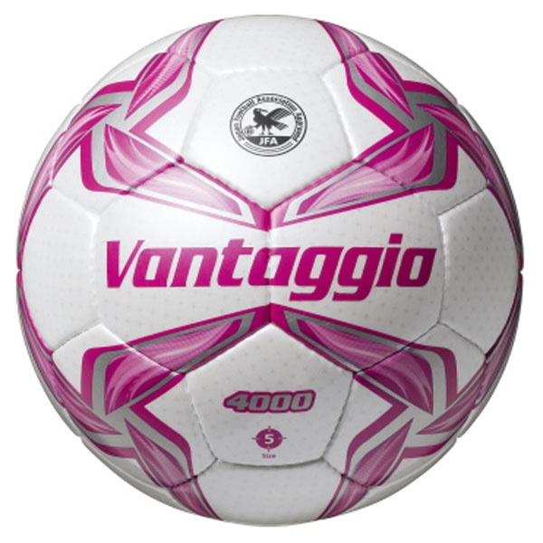 ビックカメラ.com - サッカーボール5号球ヴァンタッジオ4000（シャンパンシルバー×ピンク） F5V4000P