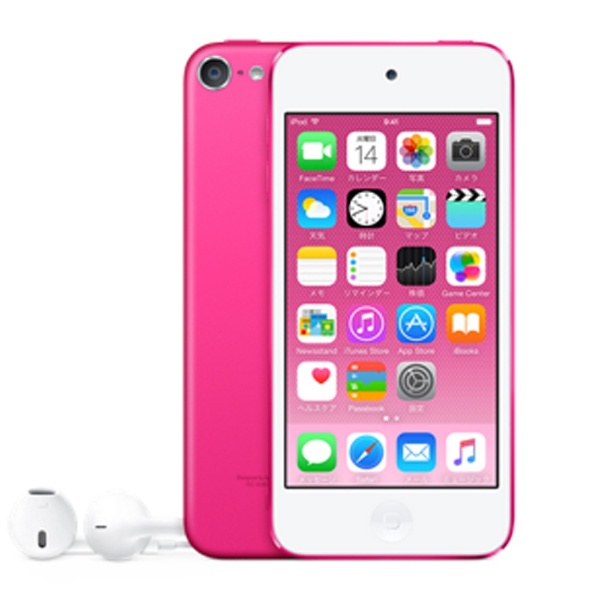 ポータブルプレーヤーiPod touch 第６世代 64GB pink - ポータブル 