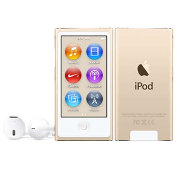 iPod nano 【第7世代 2015年モデル】 16GB ゴールド MKMX2J/A アップル｜Apple 通販 | ビックカメラ.com