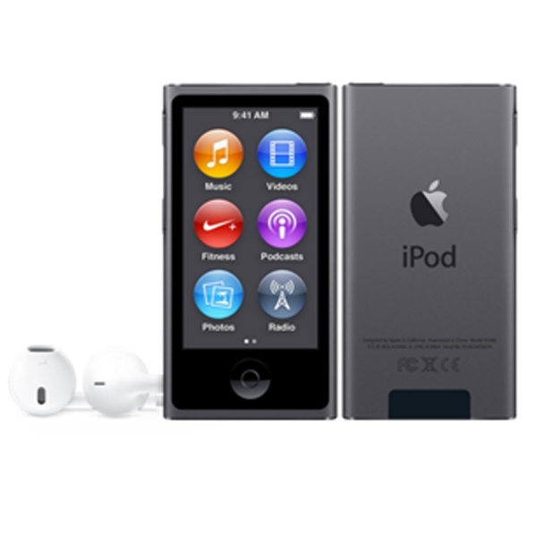iPod nano 【第7世代 2015年モデル】 16GB スペースグレイ MKN52J/A 