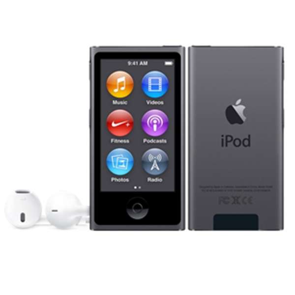 iPod nano 【第7世代 2015年モデル】 16GB スペースグレイ MKN52J/A アップル｜Apple 通販 | ビックカメラ.com