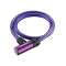 酒窝键式电线加锁阿尔加锁(紫色/80cm)WL-AD.B
