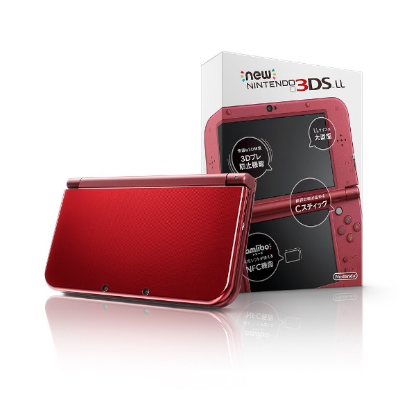 最高の品質 本体 New メタリックレッド LL 3DS Nintendo Switch 