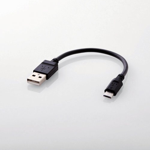 micro USB USBケーブル 代引不可 充電 MPA-AMBY2U01BK 0.1m 転送 世界的に ブラック