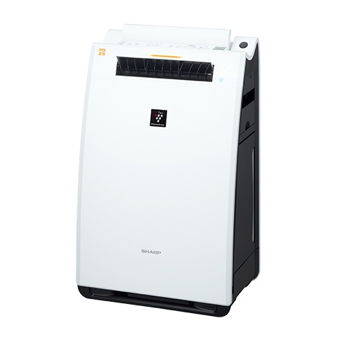 KI-FX55-W 加湿空気清浄機 ホワイト系 [適用畳数：25畳 /最大適用畳数(加湿)：18畳 /PM2.5対応]