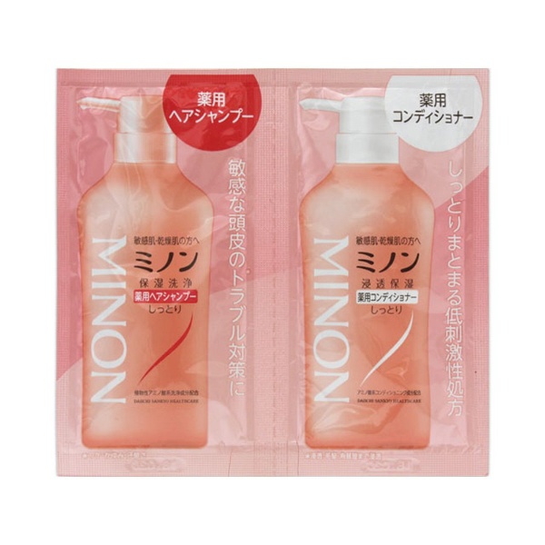 MINON(ミノン） 薬用ヘアシャンプー&コンディショナー トライアルセット