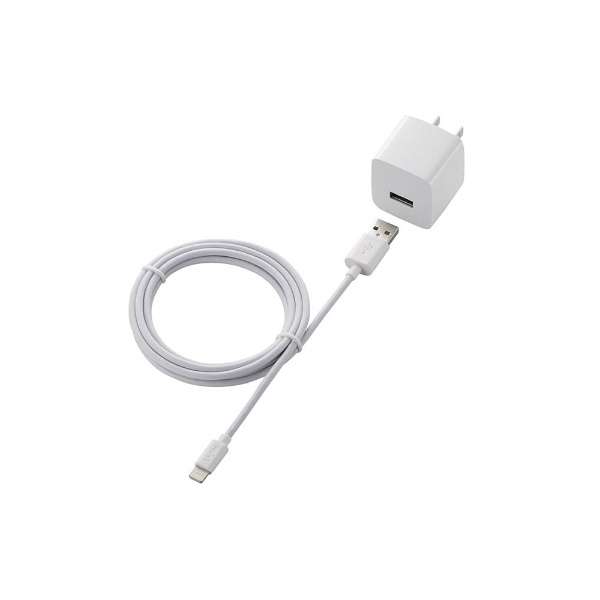 iPad / iPad mini / iPhone / iPod対応[Lightning] AC - USB充電器 ＋Lightning
