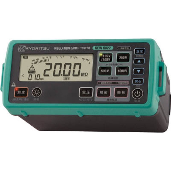 共立電気計器 KYORITSU 4105DLーH デジタル接地抵抗計（ハードケース