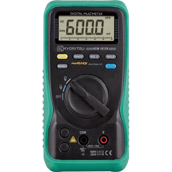 【品】 KYORITSU デジタルマルチメータ(電圧測定特化タイプ) KEW1012K 【代引きOK】