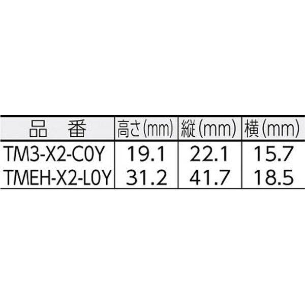 回転式タイマウント 耐候性黒 TM3×2C0Y （1袋100個） パンドウイット｜PANDUIT 通販