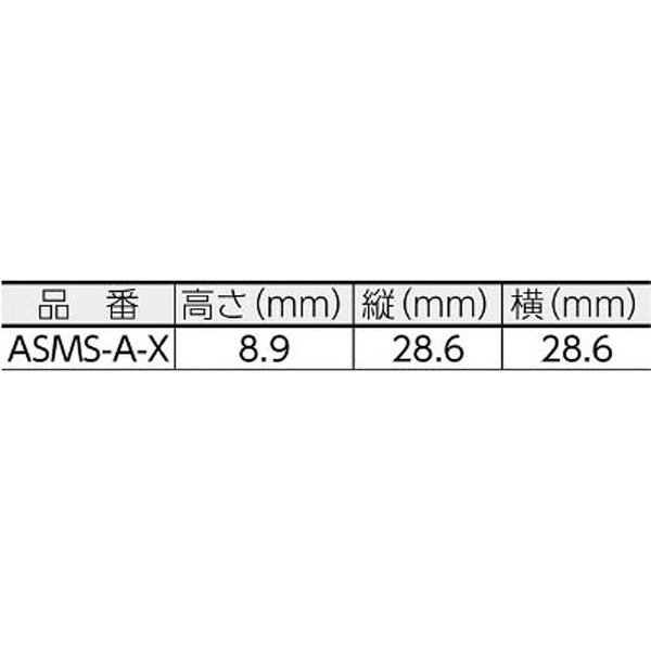 エポキシ用タイマウント ナチュラル ASMSAX （1袋10個） パンドウイット｜PANDUIT 通販