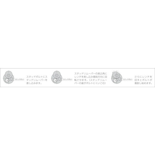 12．7sq．スタッドリムーバー BSR30 京都機械工具｜KYOTO TOOL 通販