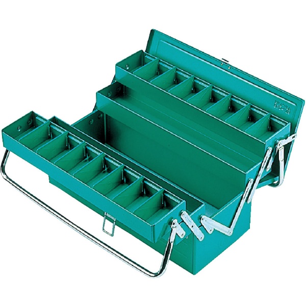 RSD高級二段式ボックス リングスター 工具箱 ＲＳＤ－３５０ グリーン 