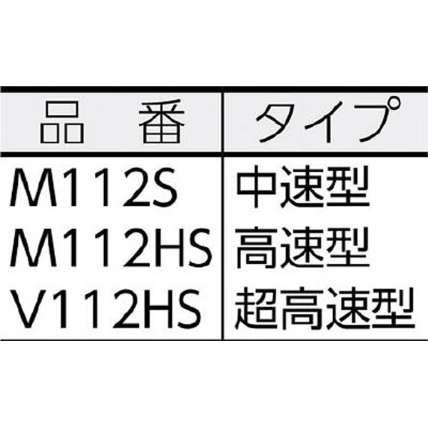 ミニター ミニモ スレンダーロータリー 高速型 M112HS M112HS-