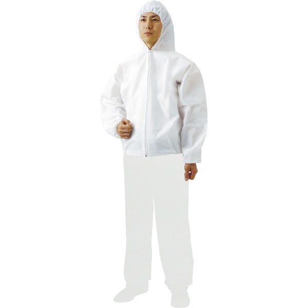 不織布使い捨て保護服ズボン L（80入） TPCZL80 トラスコ中山｜TRUSCO NAKAYAMA 通販