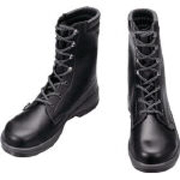 シモン 安全靴 長編上靴 マジック ＷＳ38黒 27．5ｃｍ WS38-27.5 安全靴・作業靴・安全靴 - 3