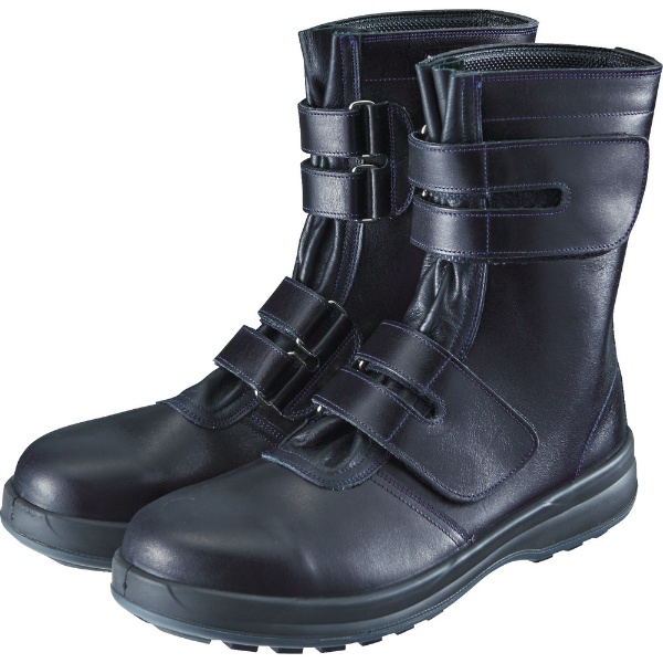 シモン 安全靴 短靴 SL11-BL 黒／ブルー 26.0cm SL11BL26.0 - 4