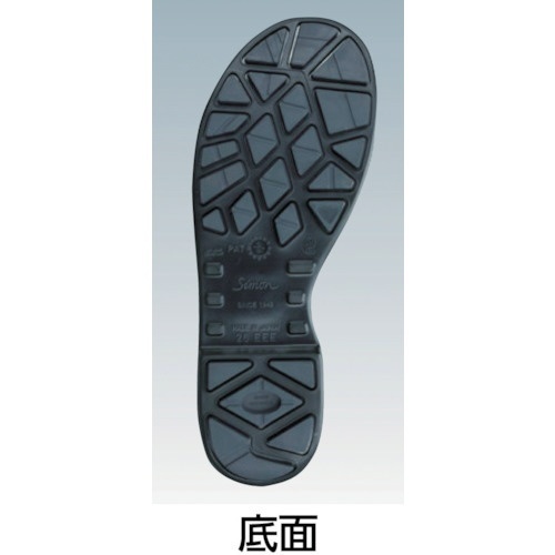 安全靴 短靴マジック式 SS18BV 25．5cm SS18BV25.5 シモン｜Simon 通販