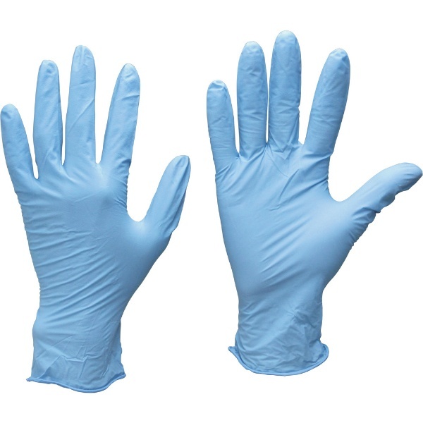 ニトリル極うす手袋 100枚 M ブルー 529-M 東和コーポレーション｜TOWA CORPORATION 通販