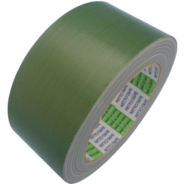 ニトムズ J5433 カラー布粘着テープS No．7562 緑 50mm×25m - 梱包資材