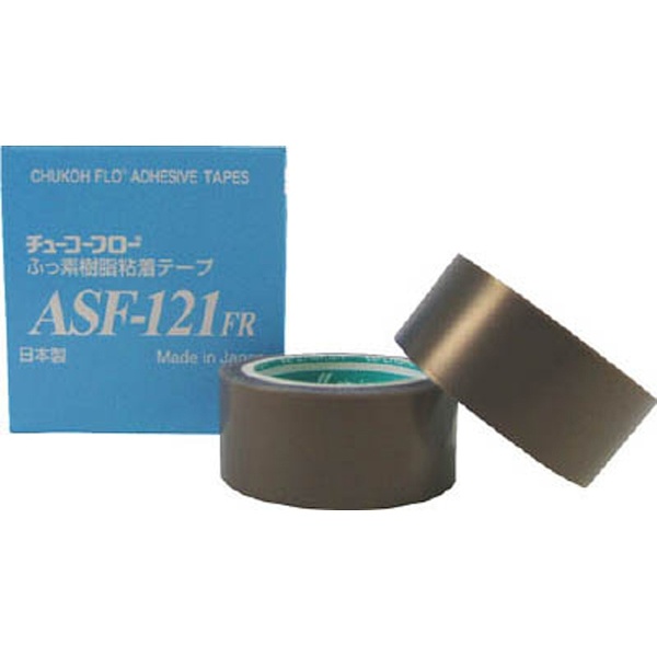 高強度フッ素樹脂粘着テープ 0.1-50×33 ASF118AFR10X50 《※画像は